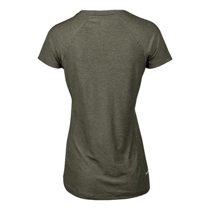 Olive Melange - Back - Tee Jays Womens-Ladies CoolDry T-Shirt
