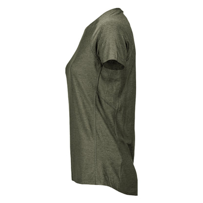 Olive Melange - Side - Tee Jays Womens-Ladies CoolDry T-Shirt