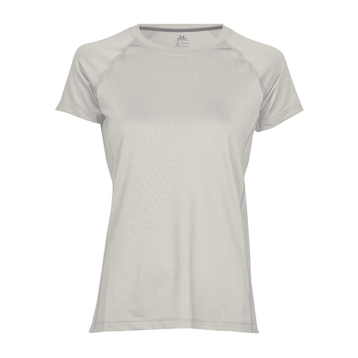 Cement - Front - Tee Jays Womens-Ladies CoolDry T-Shirt