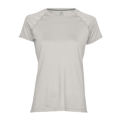 Cement - Front - Tee Jays Womens-Ladies CoolDry T-Shirt