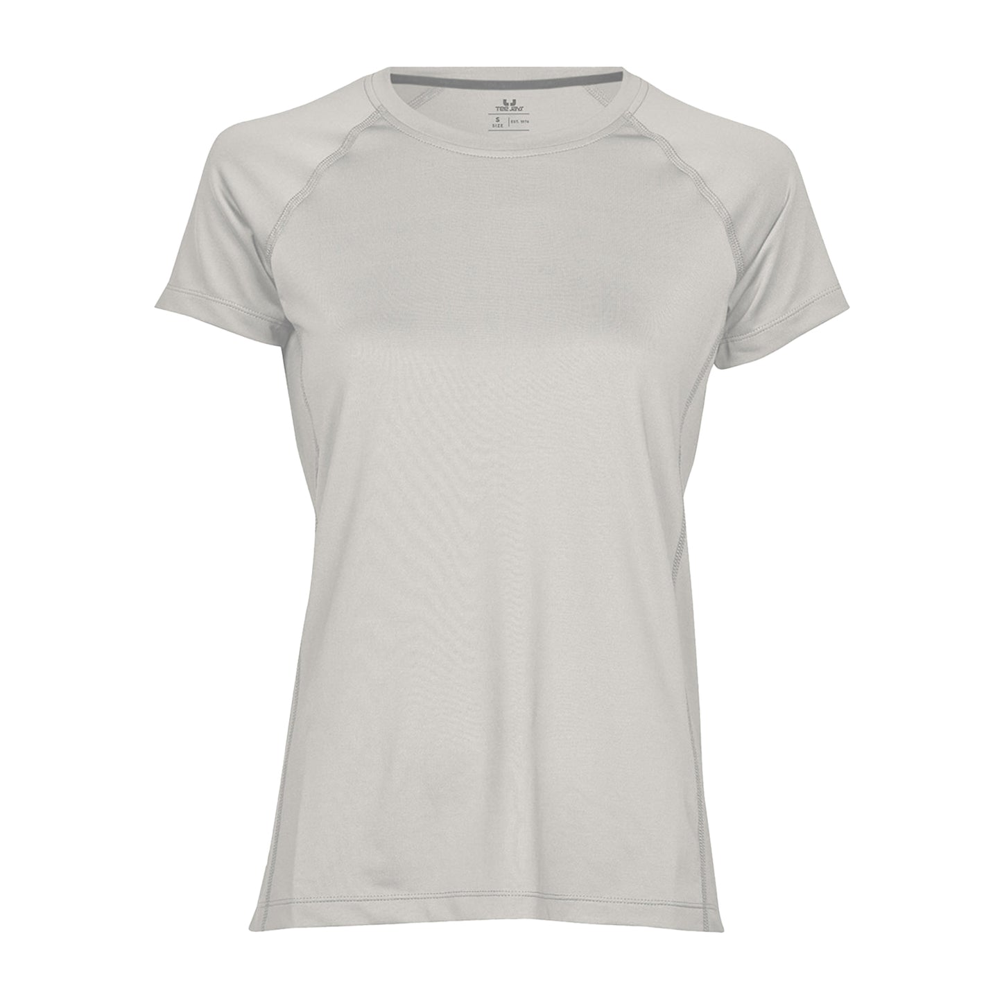 Cement - Front - Tee Jays Womens-Ladies CoolDry T-Shirt