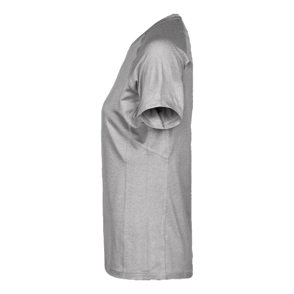 Grey Melange - Side - Tee Jays Womens-Ladies CoolDry T-Shirt