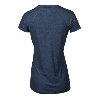 Navy Melange - Back - Tee Jays Womens-Ladies CoolDry T-Shirt