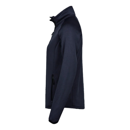 Navy - Side - Tee Jays Womens-Ladies Stretch Fleece Jacket