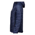 Navy-Navy Melange - Side - Tee Jays Womens-Ladies Padded Jacket