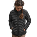 Black - Lifestyle - Tee Jays Womens-Ladies Padded Jacket