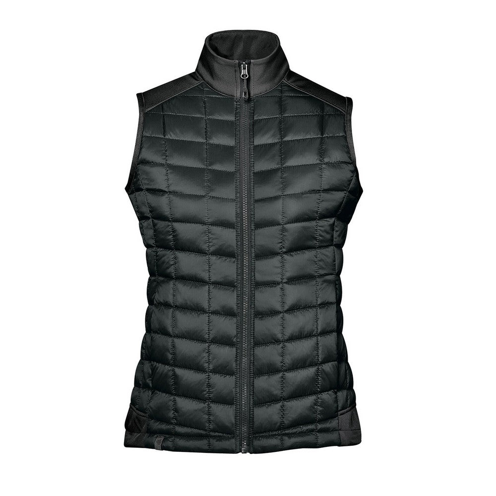 Black - Front - Stormtech Womens-Ladies Appalachian Thermal Softshell Gilet