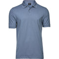 Flint Stone - Front - Tee Jays Mens Luxury Stretch Polo Shirt