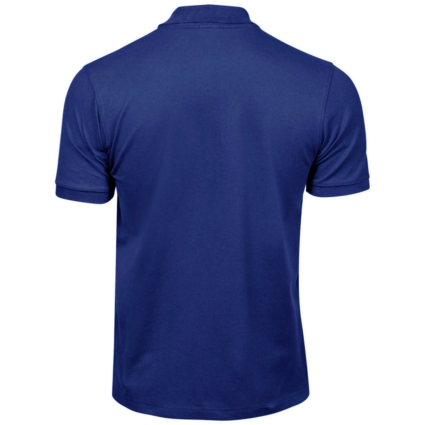 Indigo Blue - Back - Tee Jays Mens Luxury Stretch Polo Shirt