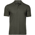 Deep Green - Front - Tee Jays Mens Luxury Stretch Polo Shirt