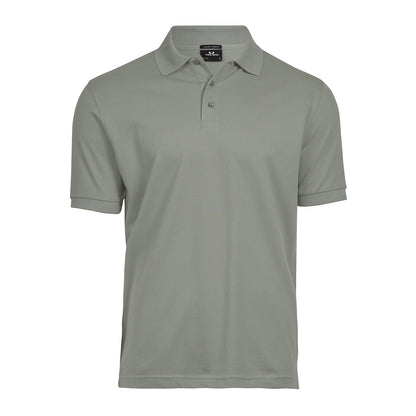 Sage - Front - Tee Jays Mens Luxury Stretch Polo Shirt