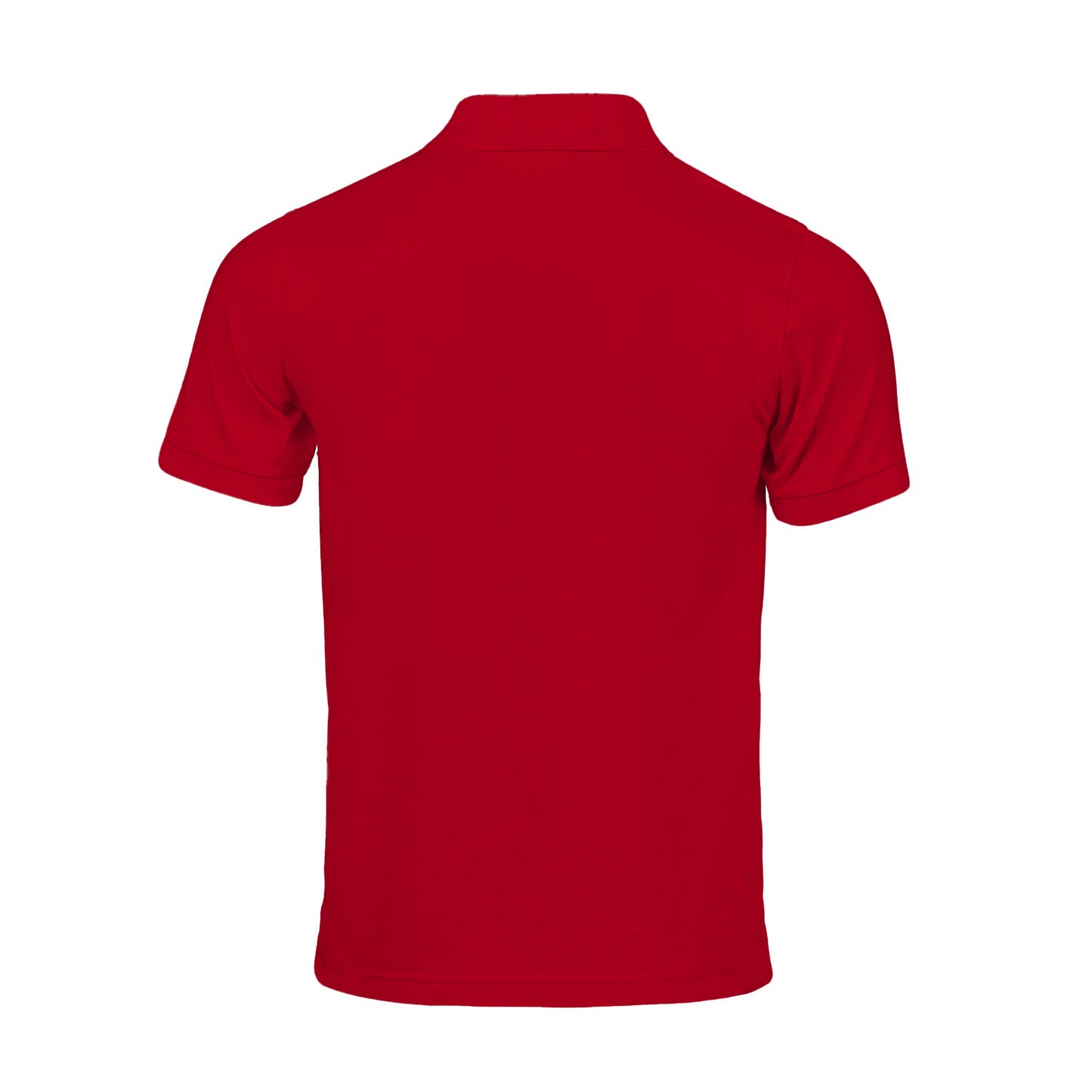 Red - Back - Tee Jays Mens Luxury Stretch Polo Shirt