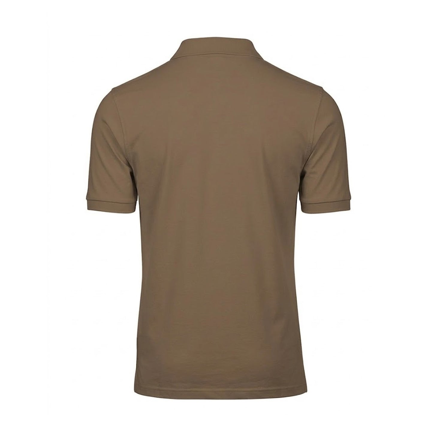 Wood - Back - Tee Jays Mens Luxury Stretch Polo Shirt