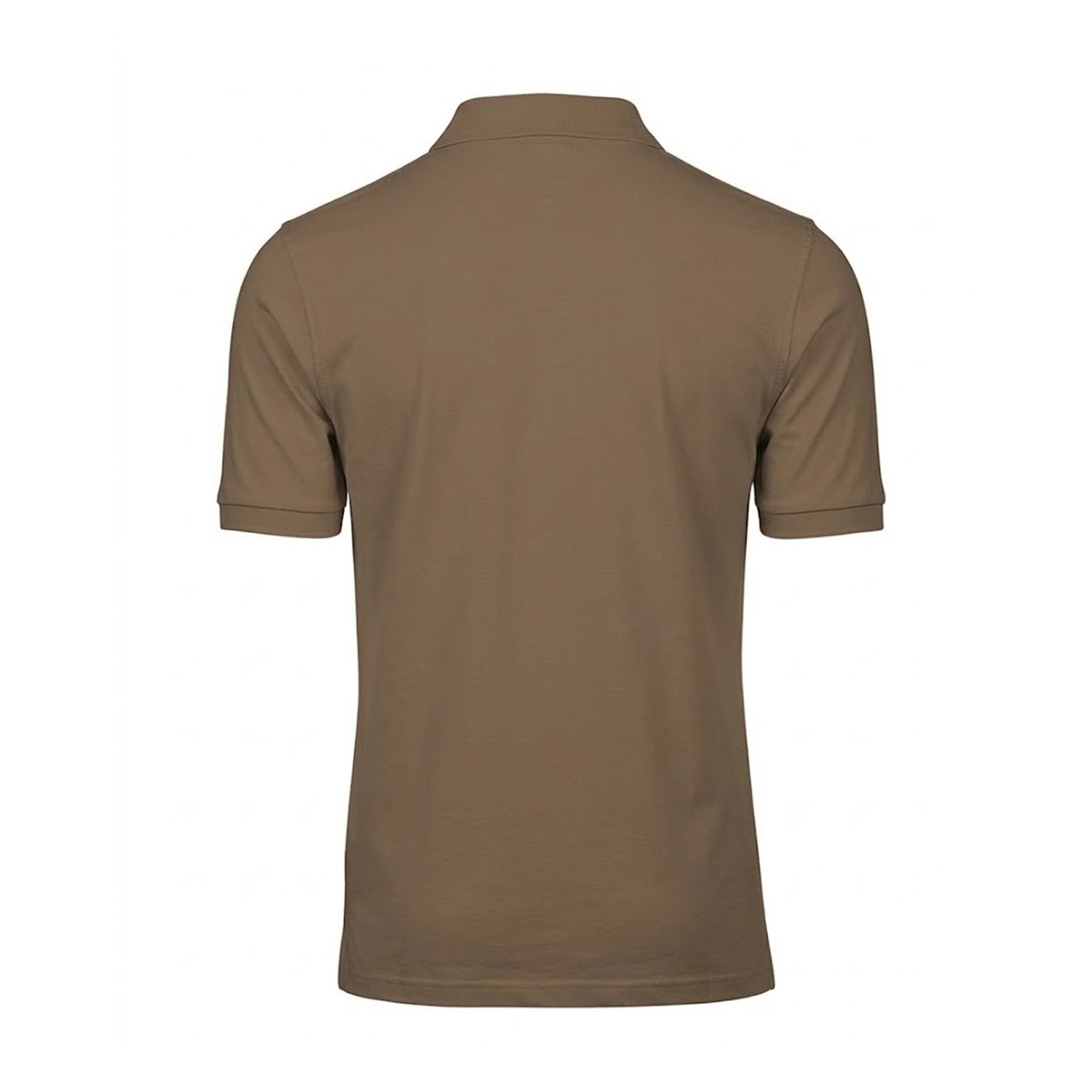 Wood - Back - Tee Jays Mens Luxury Stretch Polo Shirt