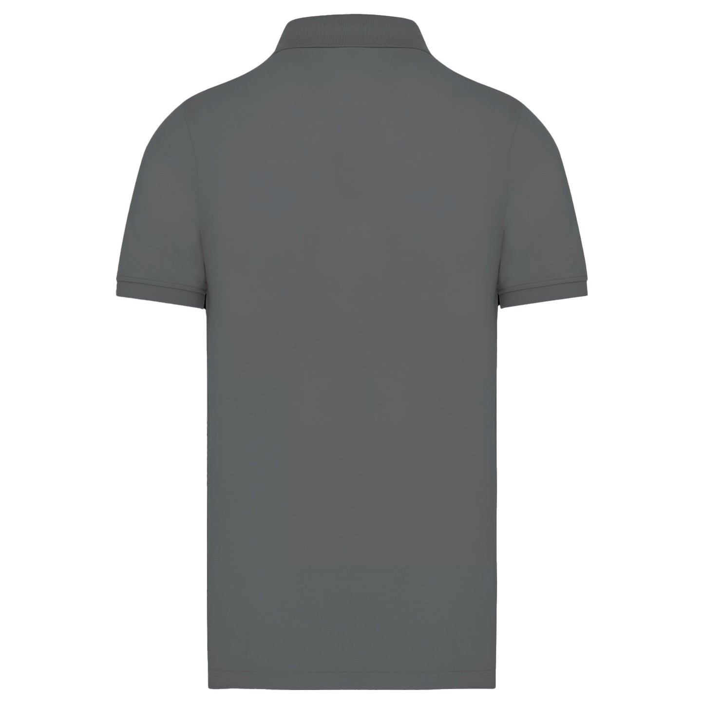 Powder Grey - Back - Tee Jays Mens Luxury Stretch Polo Shirt