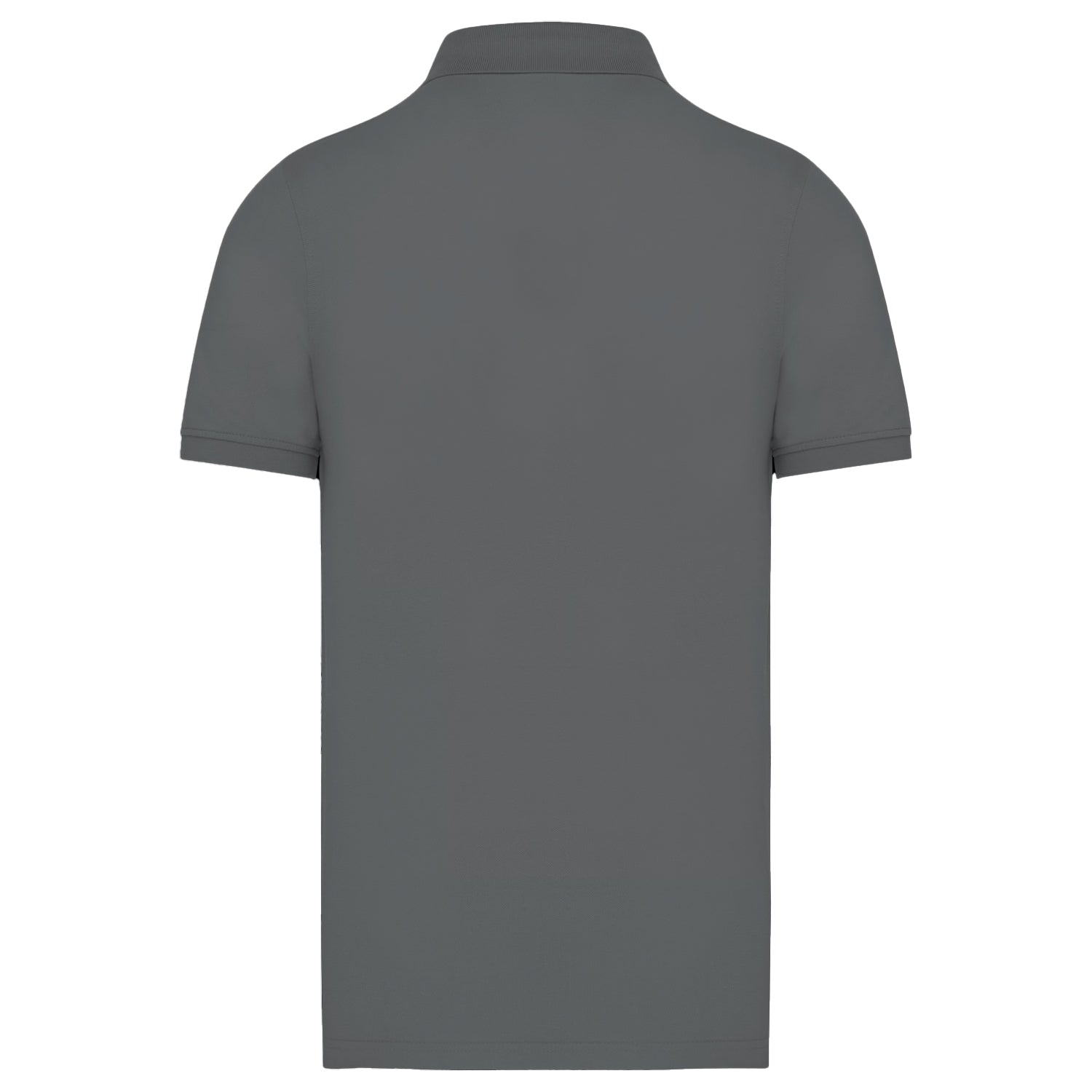 Powder Grey - Back - Tee Jays Mens Luxury Stretch Polo Shirt