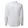 White - Back - Premier Womens-Ladies Poplin Long-Sleeved Blouse