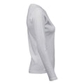 White - Lifestyle - Tee Jays Womens-Ladies Interlock Long-Sleeved T-Shirt