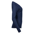 Navy - Lifestyle - Tee Jays Womens-Ladies Interlock Long-Sleeved T-Shirt