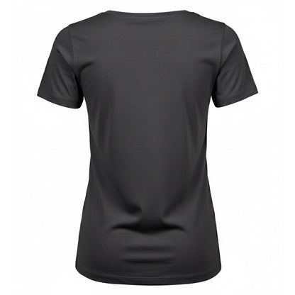 Dark Grey - Back - Tee Jays Womens-Ladies Stretch T-Shirt