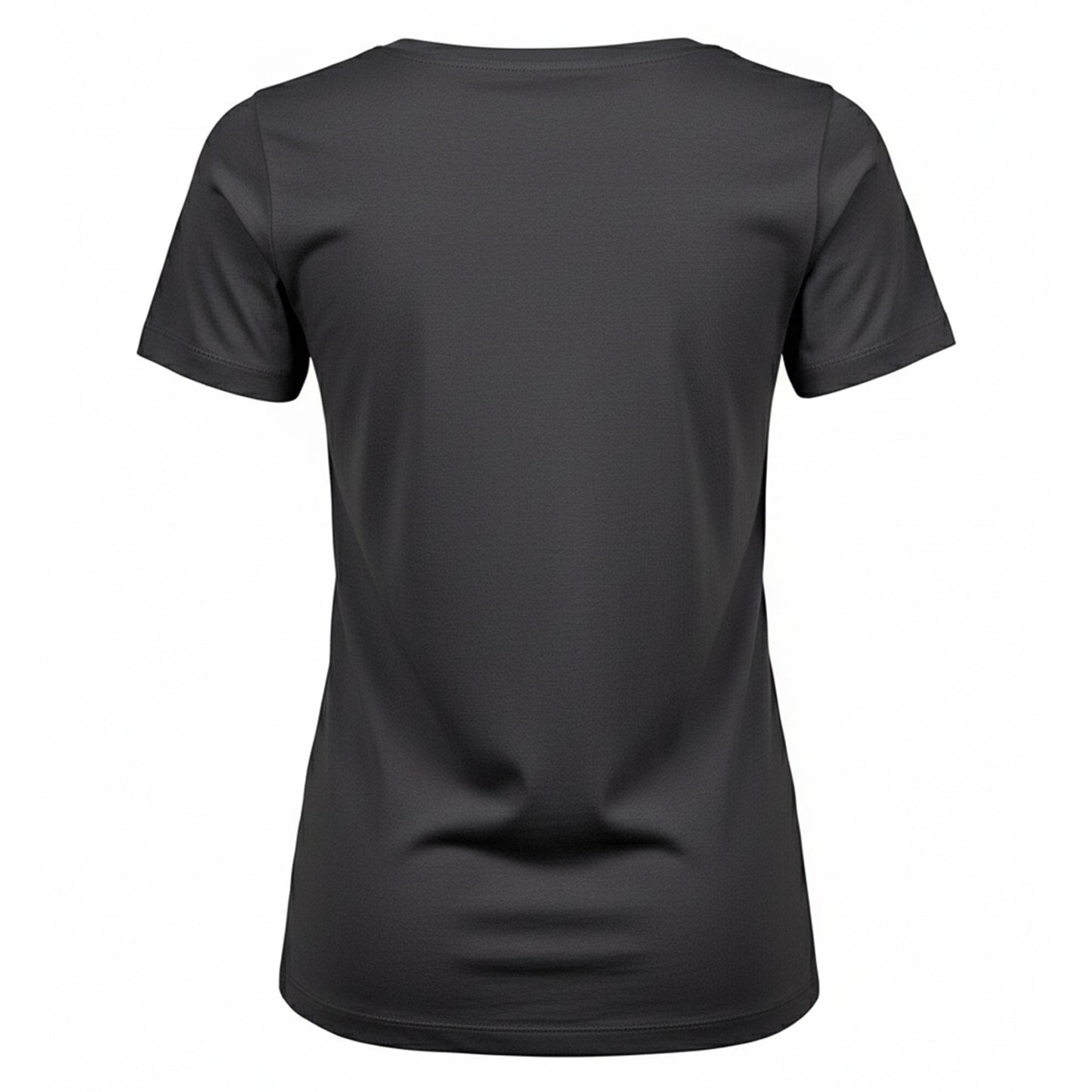 Dark Grey - Back - Tee Jays Womens-Ladies Stretch T-Shirt