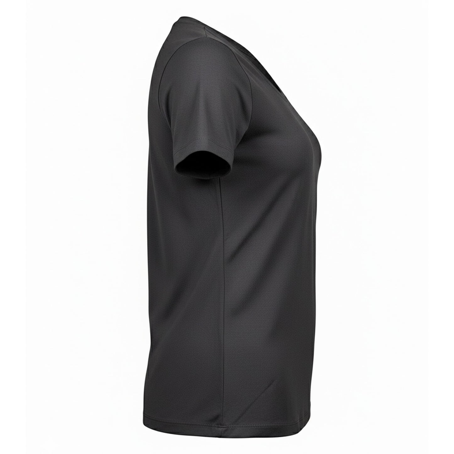 Dark Grey - Side - Tee Jays Womens-Ladies Stretch T-Shirt