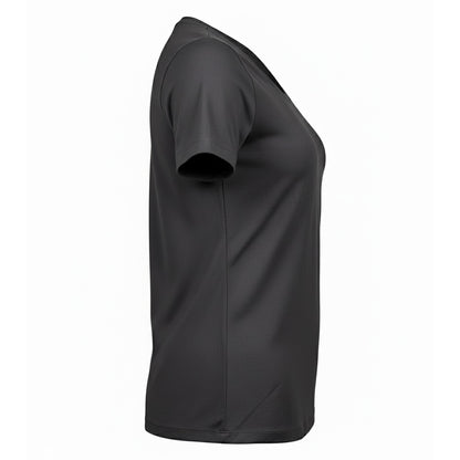 Dark Grey - Side - Tee Jays Womens-Ladies Stretch T-Shirt