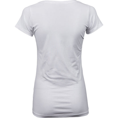 White - Back - Tee Jays Womens-Ladies Stretch T-Shirt