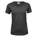 Dark Grey - Front - Tee Jays Womens-Ladies Stretch T-Shirt