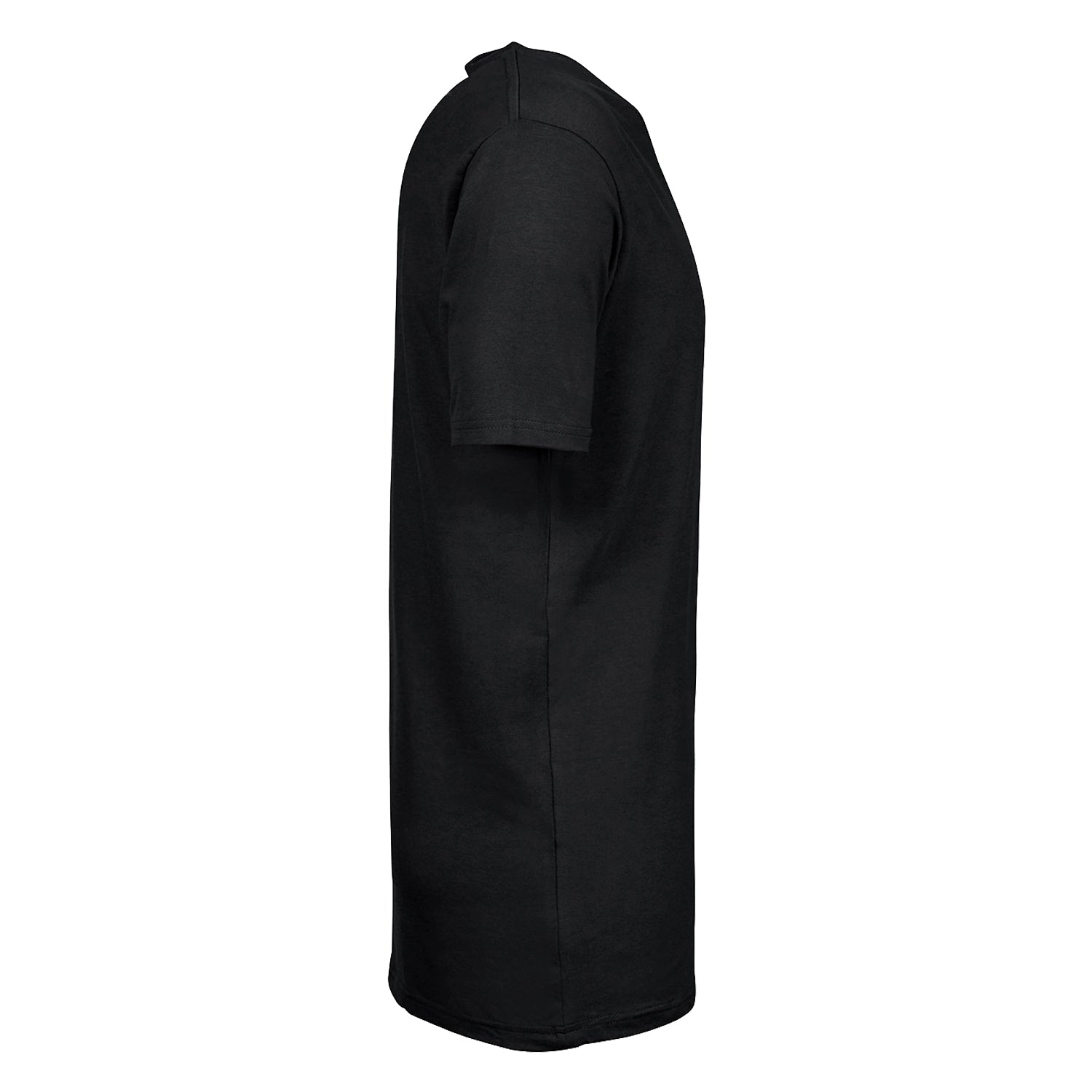 Black - Side - Tee Jays Mens Stretch T-Shirt