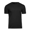 Black - Front - Tee Jays Mens Stretch T-Shirt