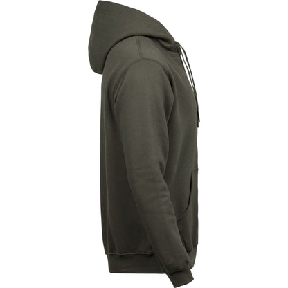 Deep Green - Side - Tee Jays Mens Hoodie