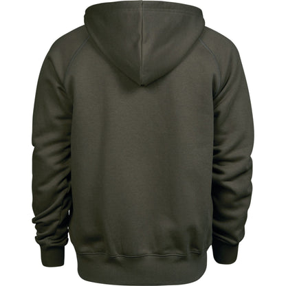Deep Green - Back - Tee Jays Mens Fashion Full Zip Hoodie