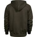 Dark Olive - Back - Tee Jays Mens Fashion Full Zip Hoodie