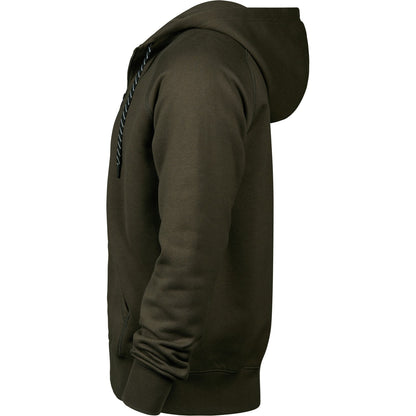 Dark Olive - Lifestyle - Tee Jays Mens Fashion Full Zip Hoodie