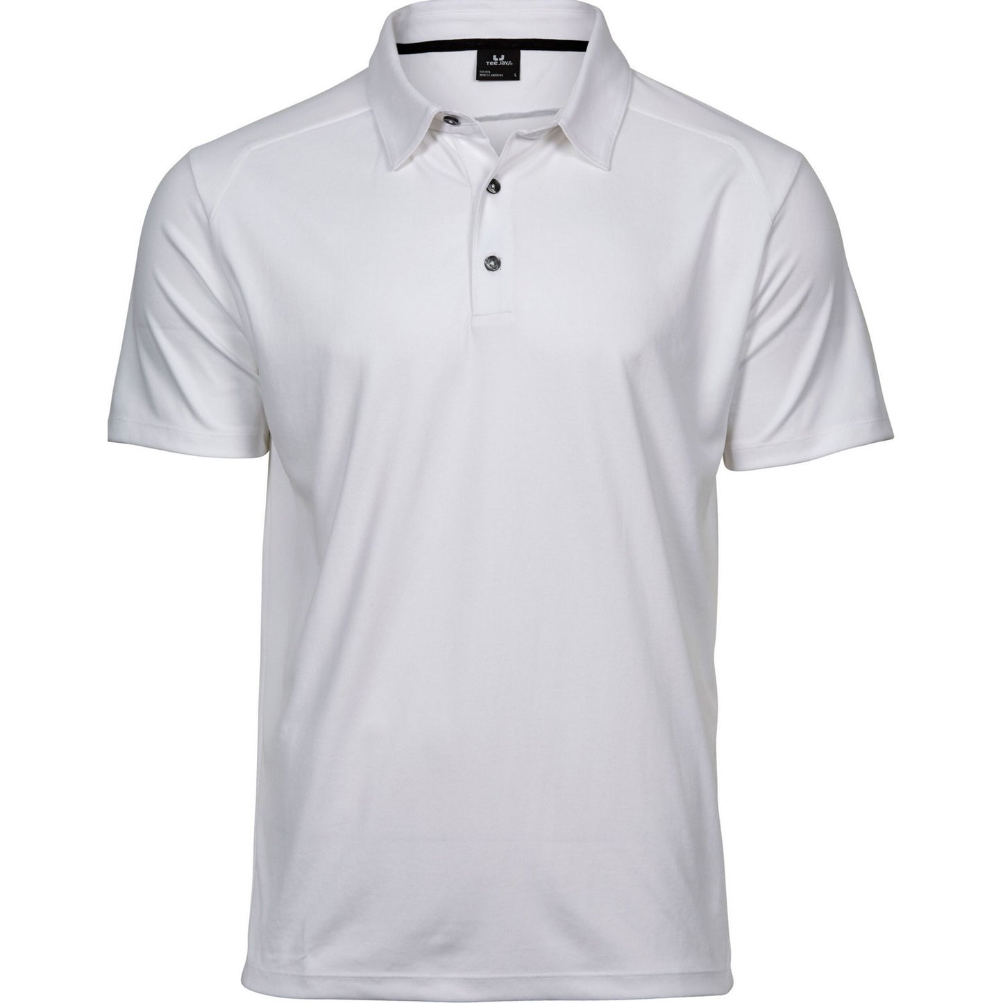 White - Front - Tee Jays Mens Luxury Sport Polo Shirt