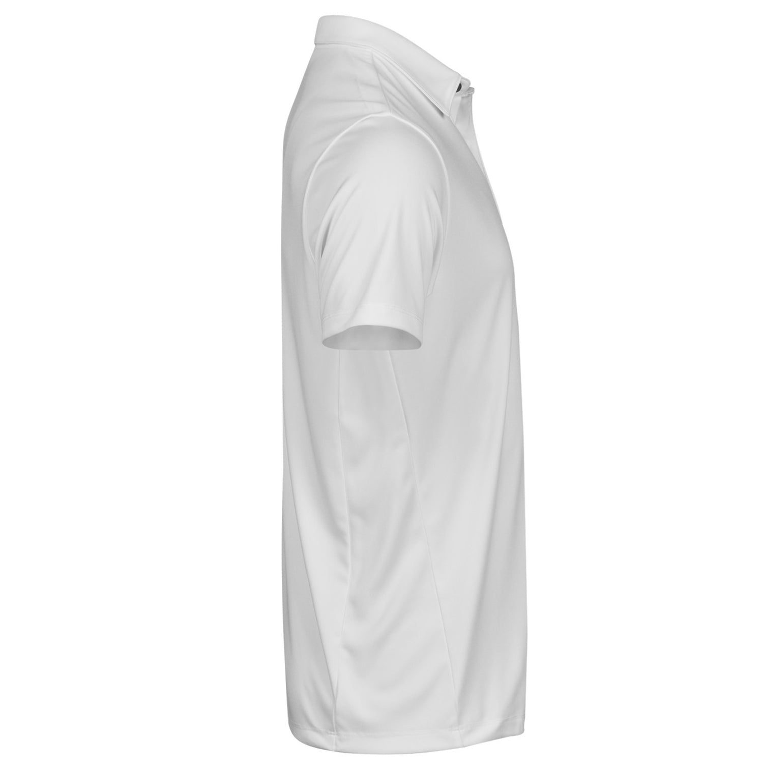 White - Side - Tee Jays Mens Luxury Sport Polo Shirt