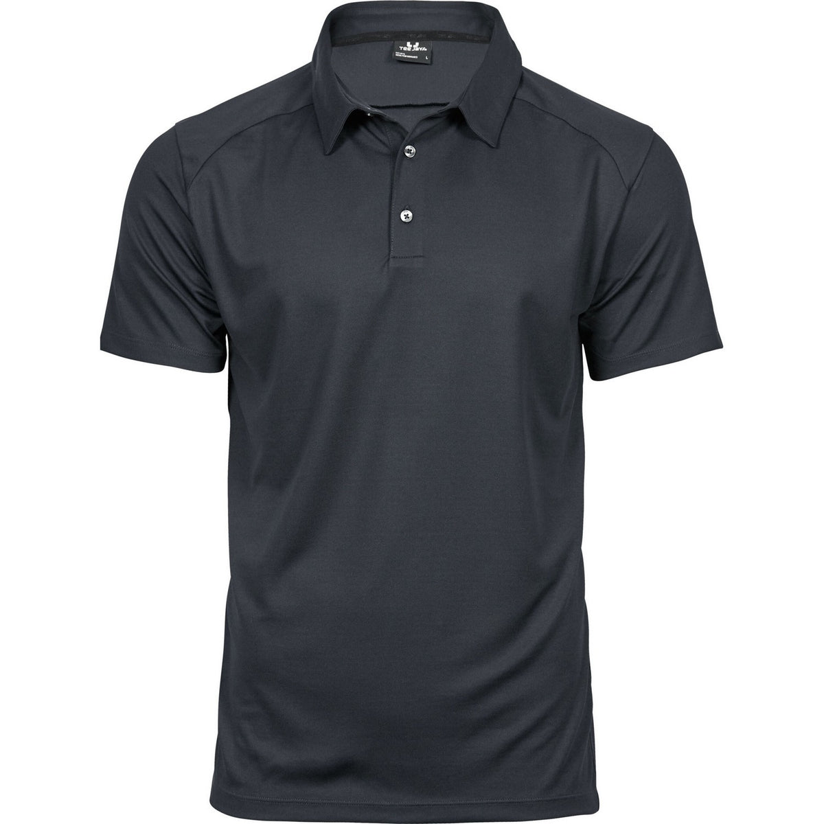 Dark Grey - Front - Tee Jays Mens Luxury Sport Polo Shirt
