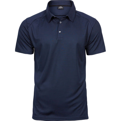 Navy - Front - Tee Jays Mens Luxury Sport Polo Shirt