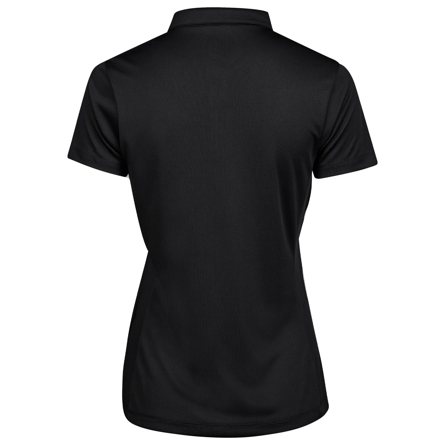 Black - Back - Tee Jays Womens-Ladies Luxury Sport Polo Shirt