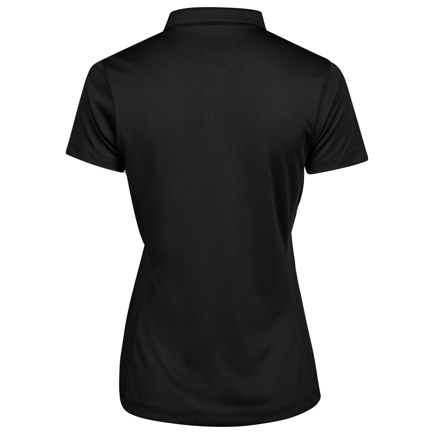 Black - Back - Tee Jays Womens-Ladies Luxury Sport Polo Shirt