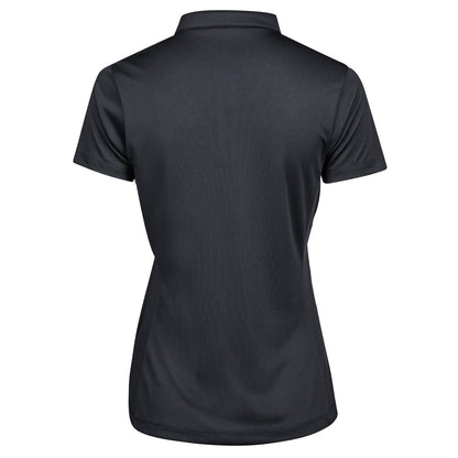 Dark Grey - Back - Tee Jays Womens-Ladies Luxury Sport Polo Shirt