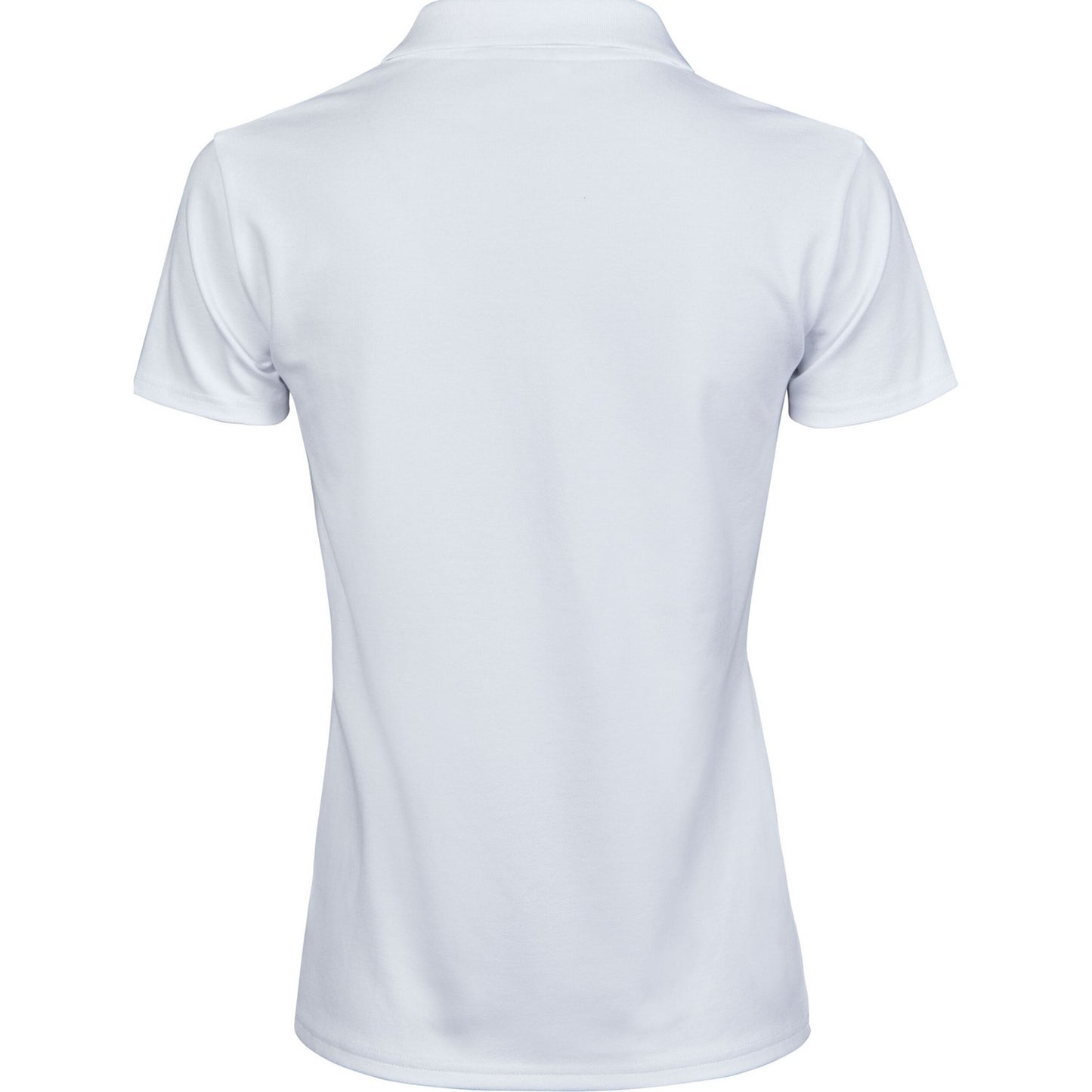 White - Back - Tee Jays Womens-Ladies Luxury Stretch Polo Shirt
