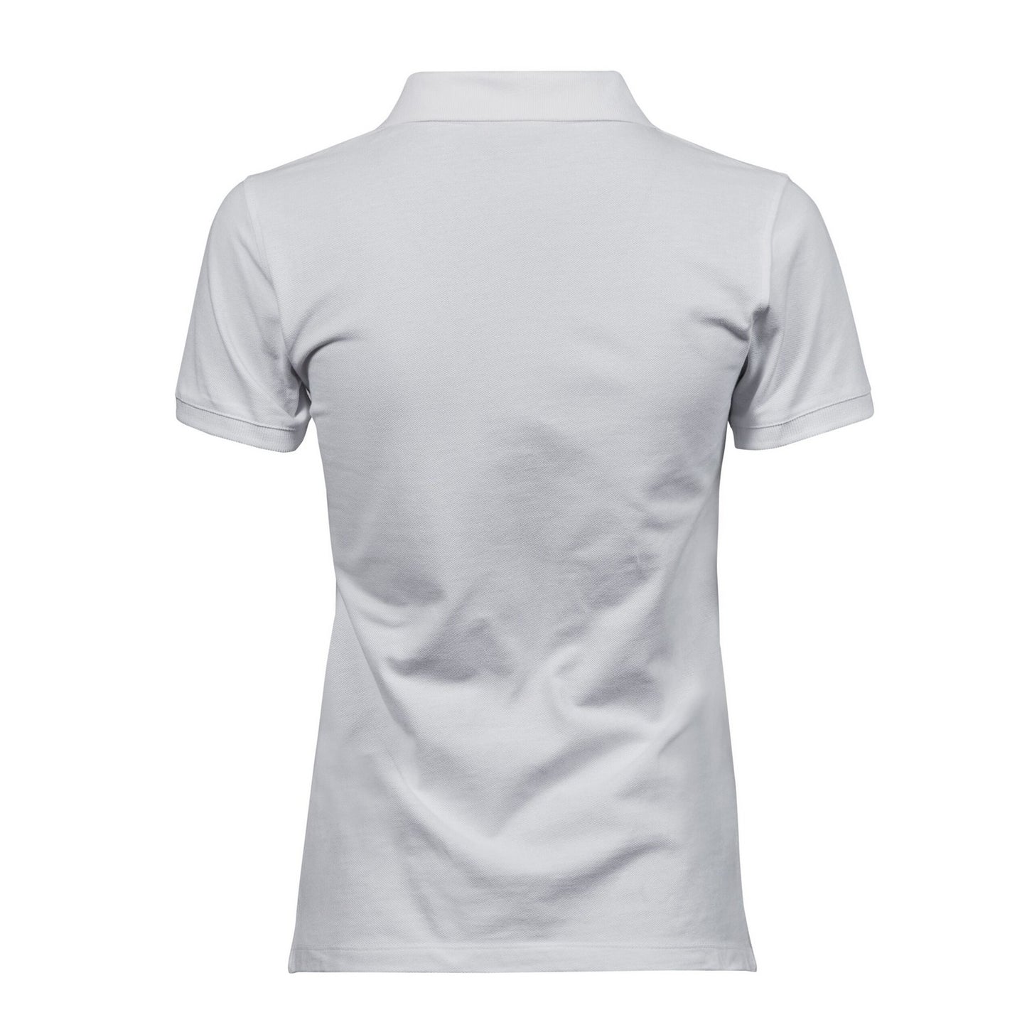White - Back - Tee Jays Womens-Ladies Heavy Polo Shirt