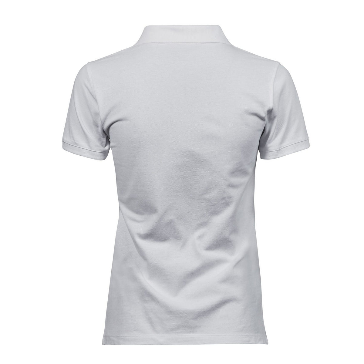 White - Back - Tee Jays Womens-Ladies Heavy Polo Shirt