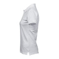White - Lifestyle - Tee Jays Womens-Ladies Heavy Polo Shirt
