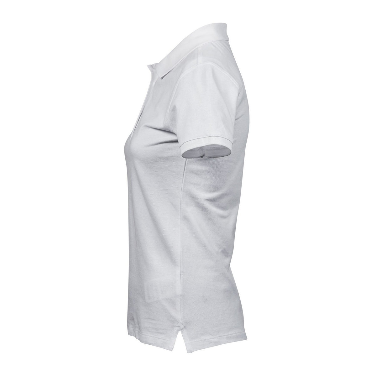 White - Lifestyle - Tee Jays Womens-Ladies Heavy Polo Shirt