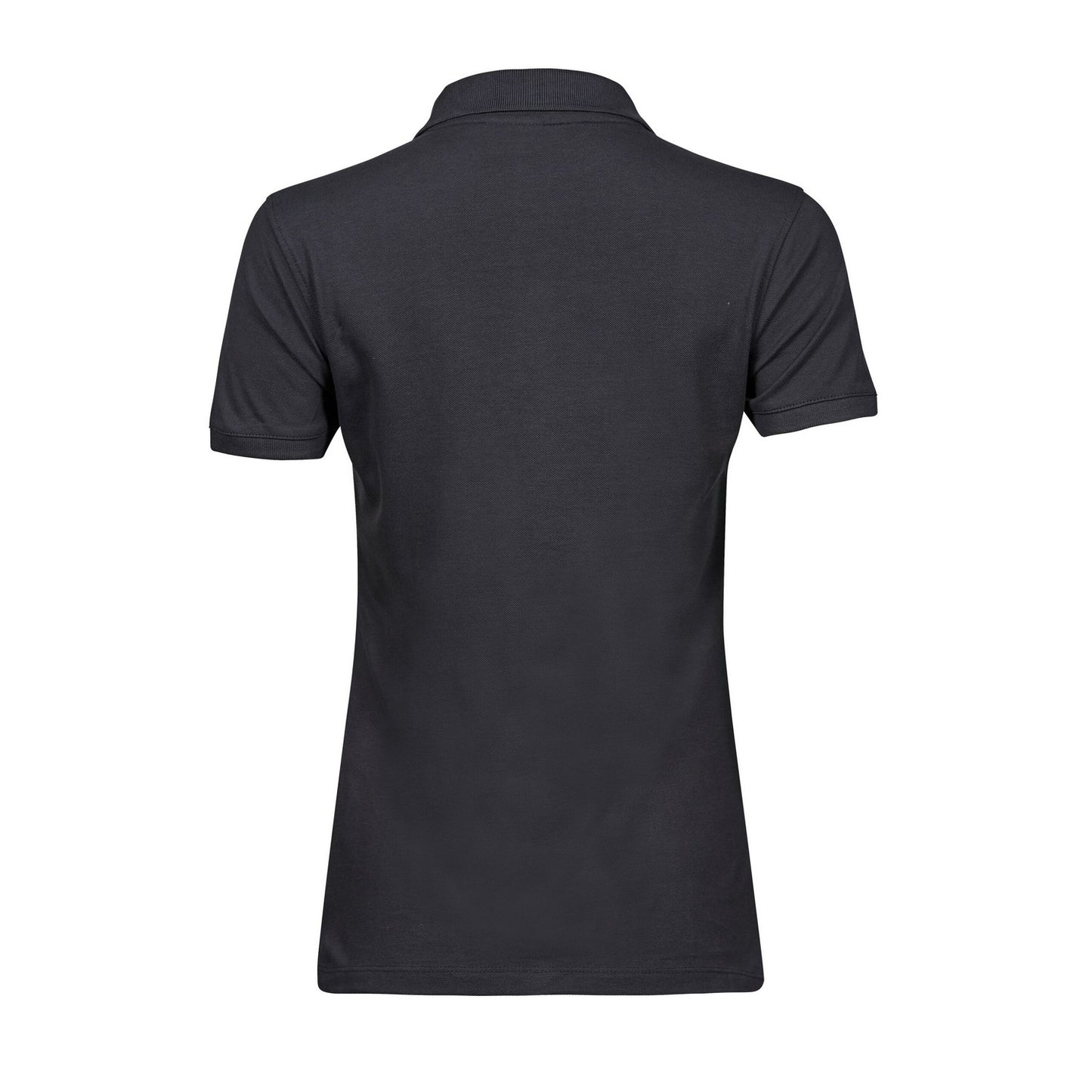 Dark Grey - Back - Tee Jays Womens-Ladies Heavy Polo Shirt