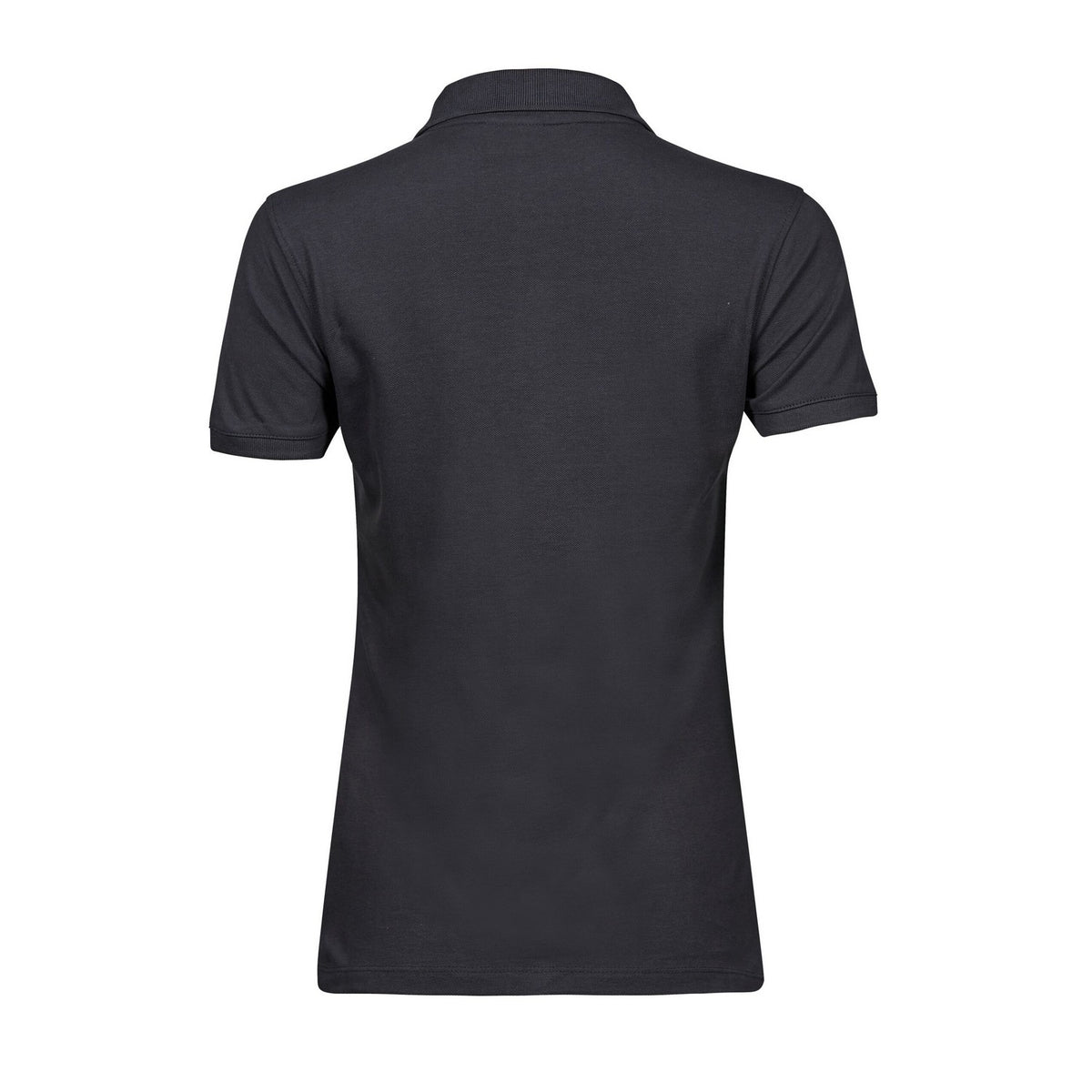 Dark Grey - Back - Tee Jays Womens-Ladies Heavy Polo Shirt