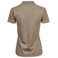 Kit - Back - Tee Jays Womens-Ladies Luxury Stretch Polo Shirt